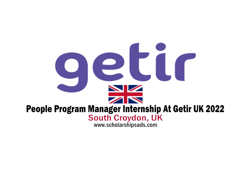 People Program Manager Internship At Getir UK 2022