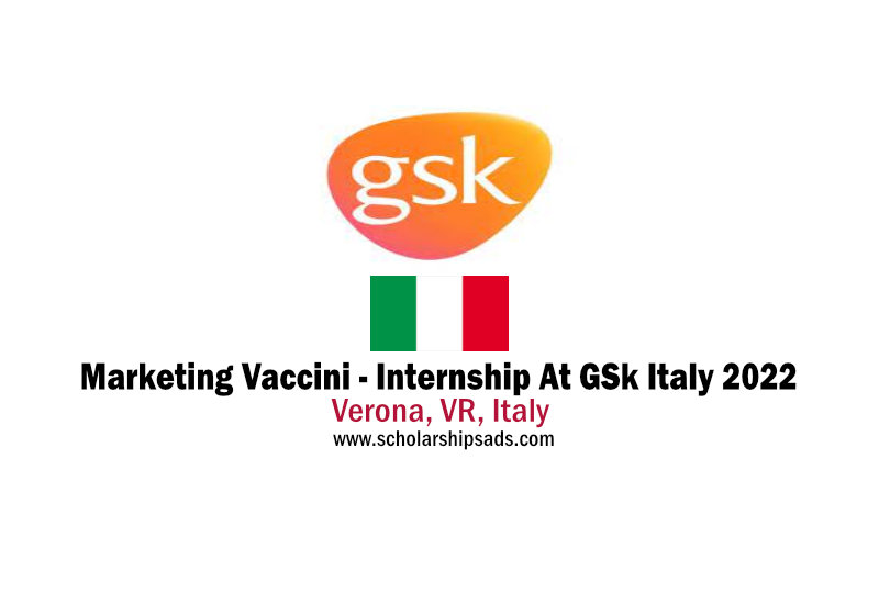 Marketing Vaccini - Internship At GSk Italy 2022