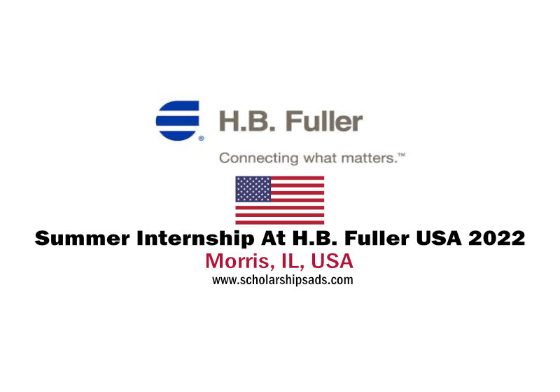 Summer Internship At H.B. Fuller USA 2022