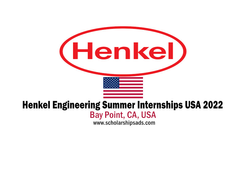 Henkel Engineering Summer Internships USA 2022