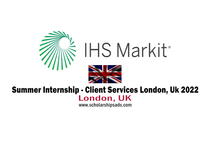 Summer Internship - Client Services London, Uk 2022