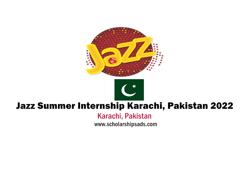 Jazz Summer Internship Karachi, Pakistan 2022