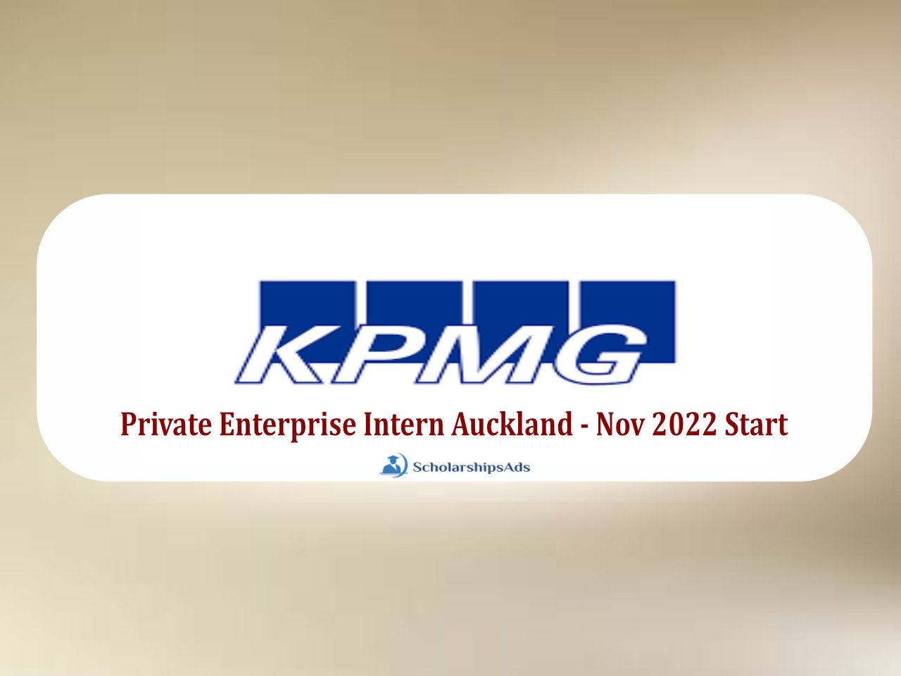 Private Enterprise Intern Auckland - Nov 2022 Start