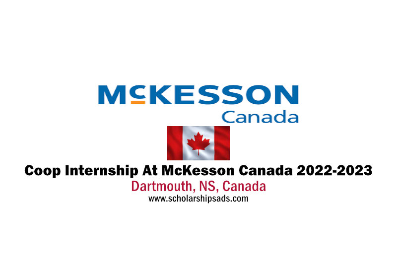 Coop Internship At McKesson Canada 2022-2023
