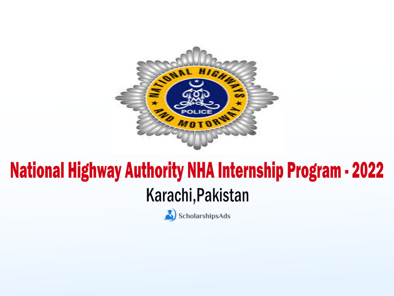 National Highway Authority NHA Internship Program - 2022