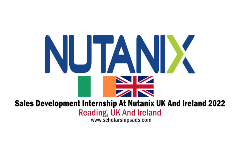 Sales Development Internship At Nutanix UK And Ireland 2022