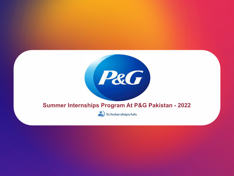 Summer Internships Program At P&G Pakistan - 2022
