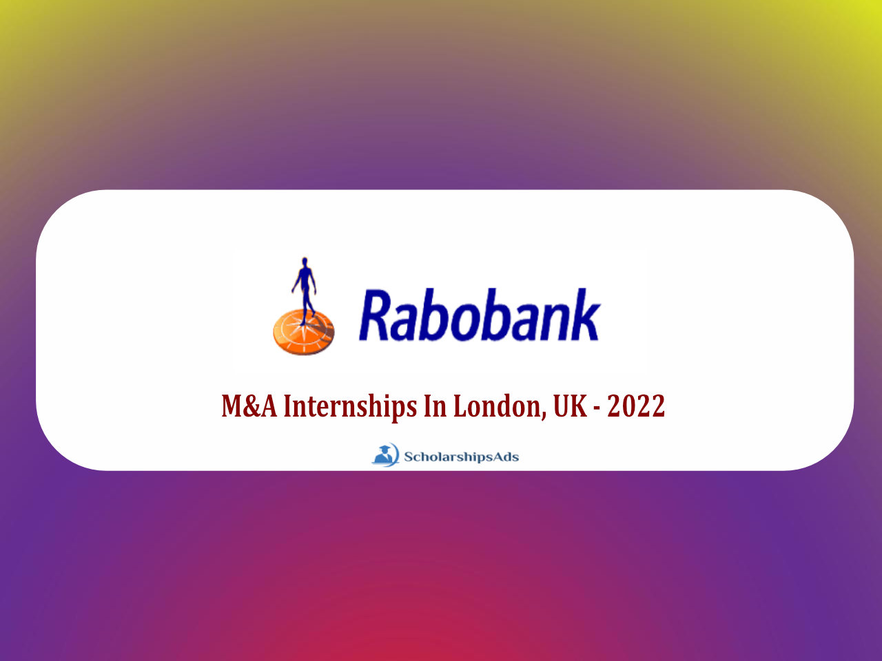 M&A Internships In London, UK - 2022