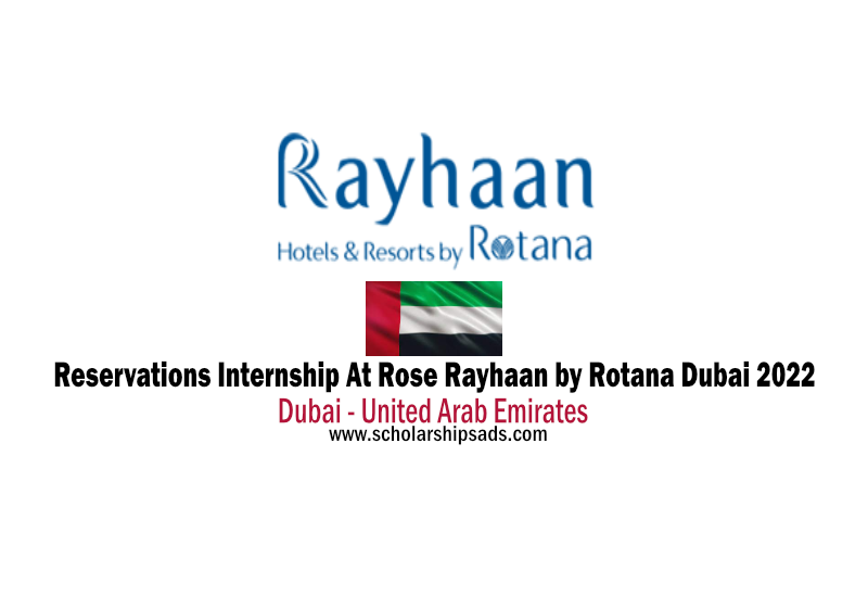 Reservations Internship At Rose Rayhaan by Rotana Dubai 2022