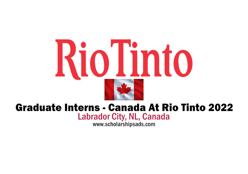 Graduate Interns - Canada At Rio Tinto 2022