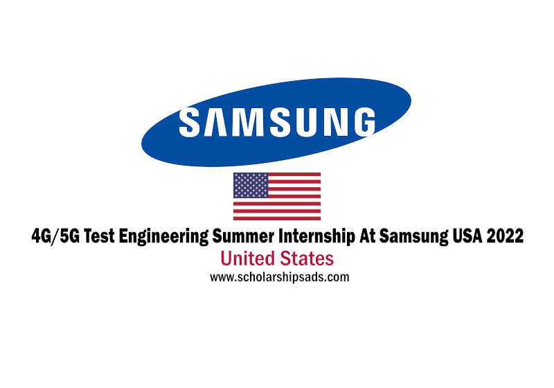 4g-5g-test-engineering-summer-internship-at-samsung-usa-2022