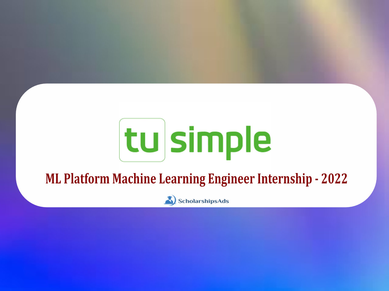 Ml platform machine learning engineer internship 2022