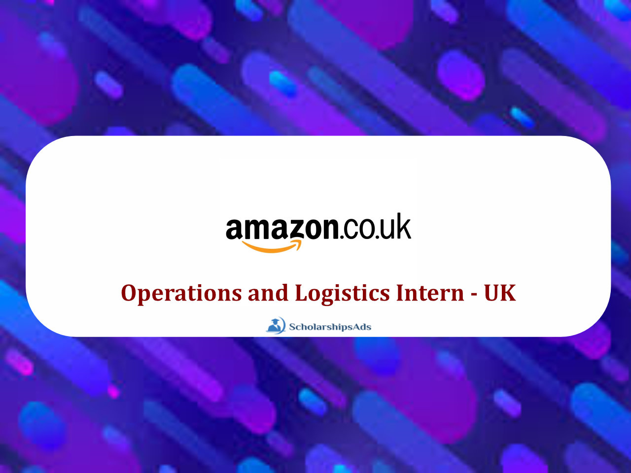 Operations and Logistics Intern - UK