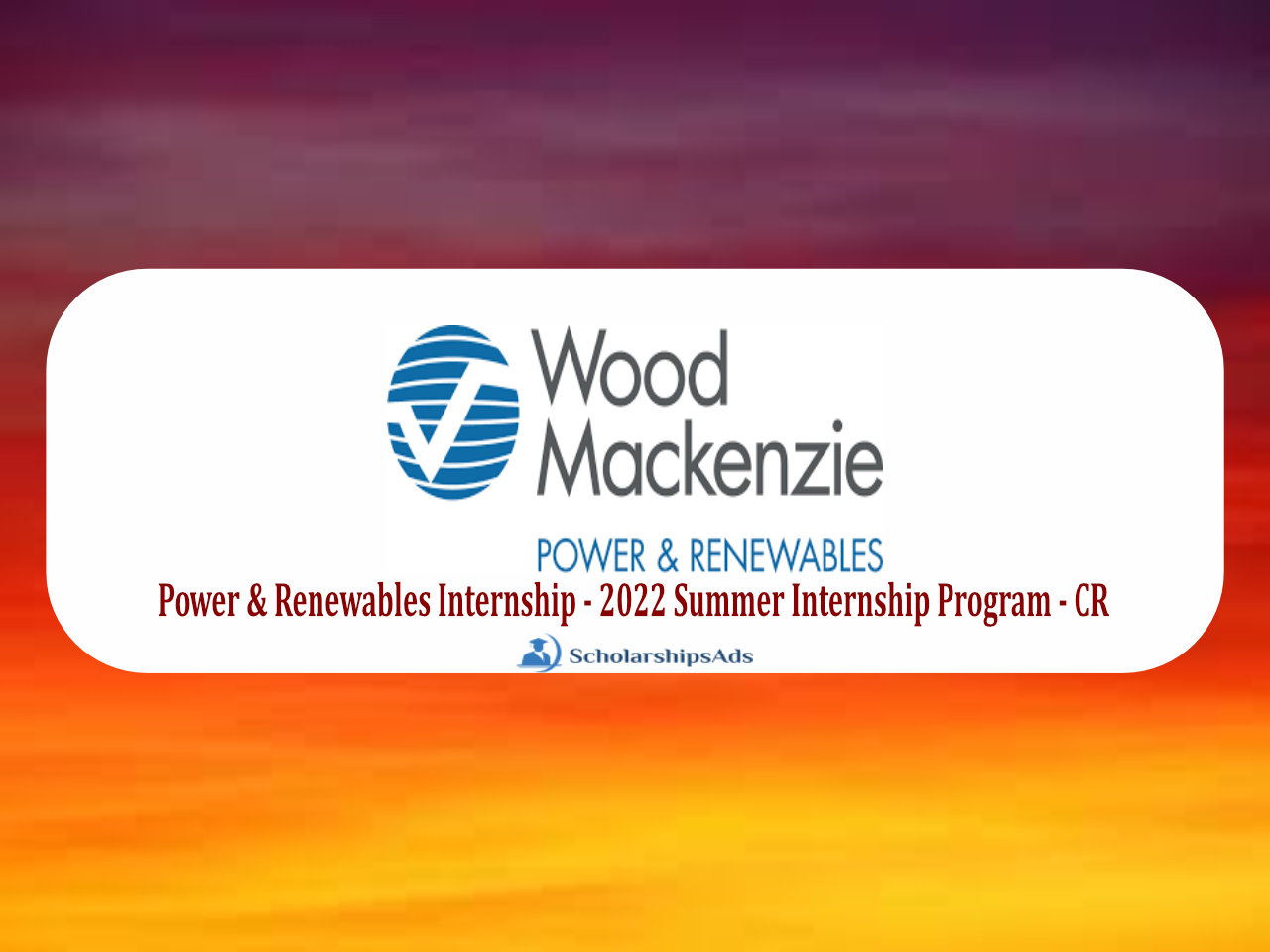 Power & Renewables Internship - 2022 Summer Internship Program - CR
