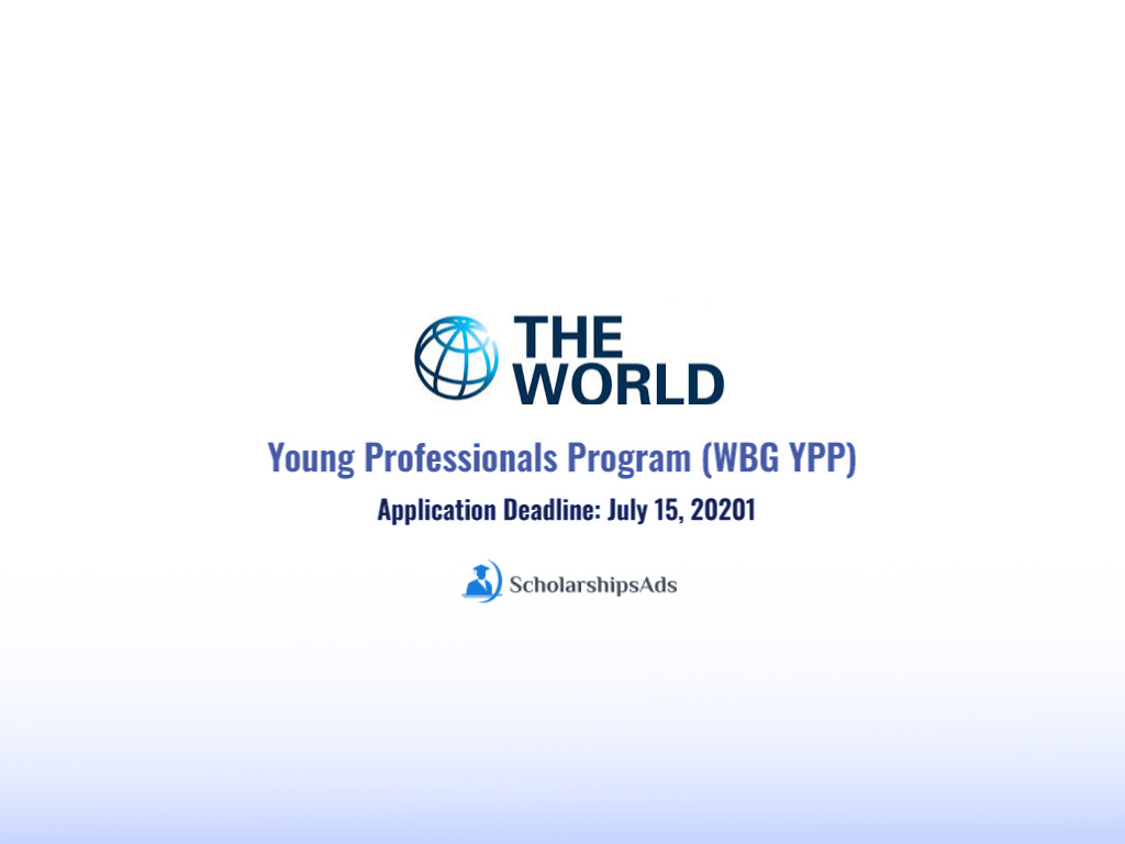 The World Bank Young Professionals Program (WBG YPP) 2021 (Fully Funded)
