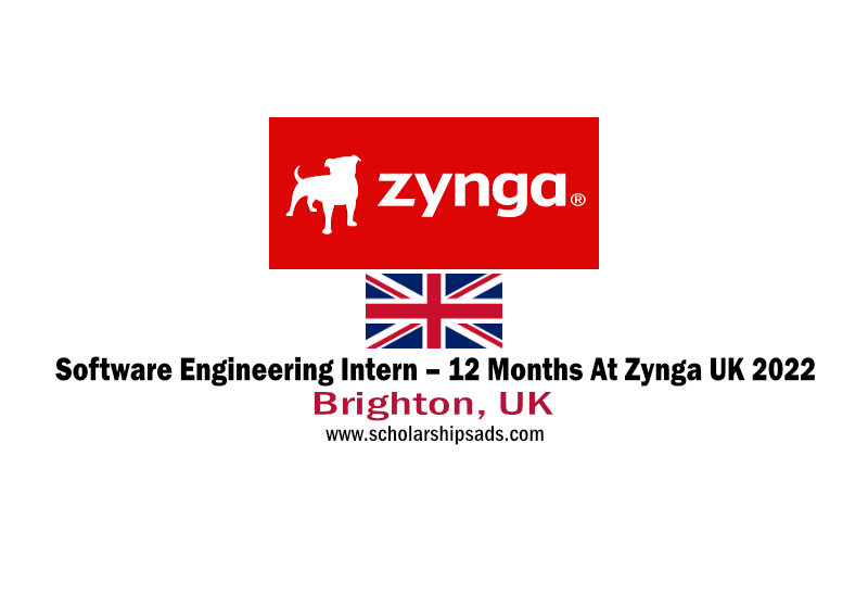 Software Engineering Intern – 12 Months At Zynga UK 2022