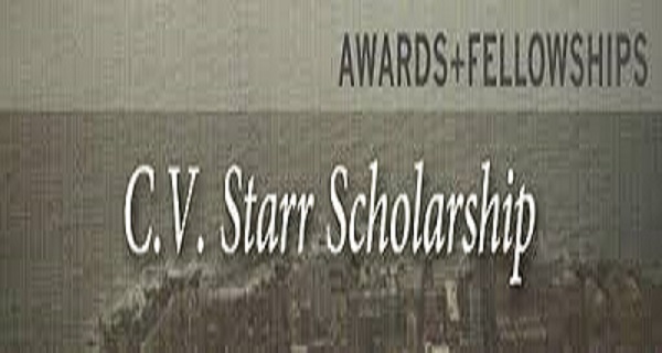 Masters Scholarship of CV Starr at LSE in UK 2015