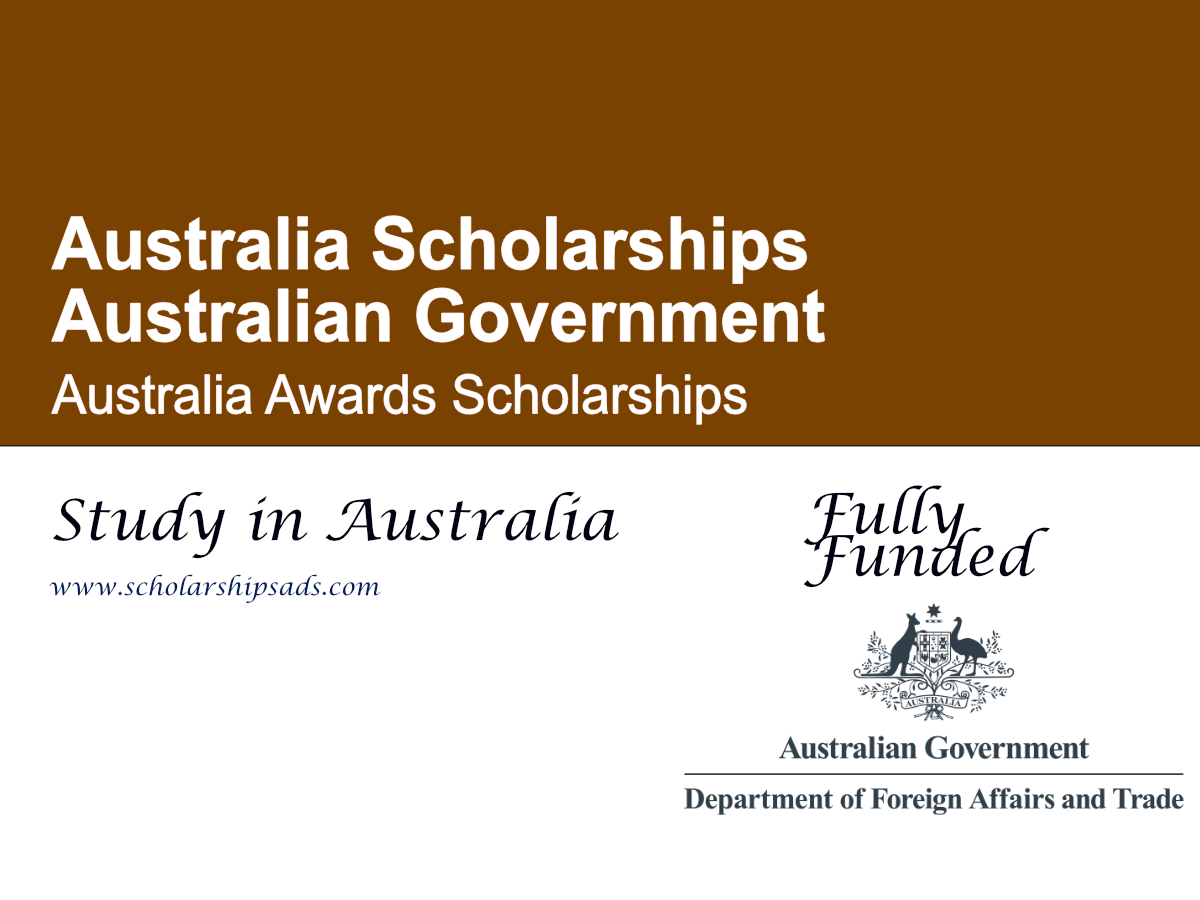 Australia Awards Scholarships 2027 for International Students (Fully Funded)