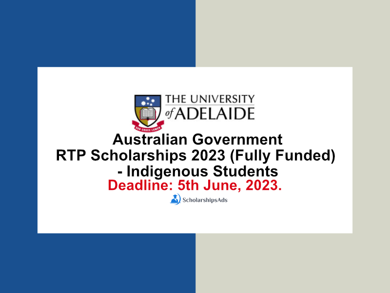  Australian Government RTP Scholarships 2023 (Fully Funded) - Indigenous Students