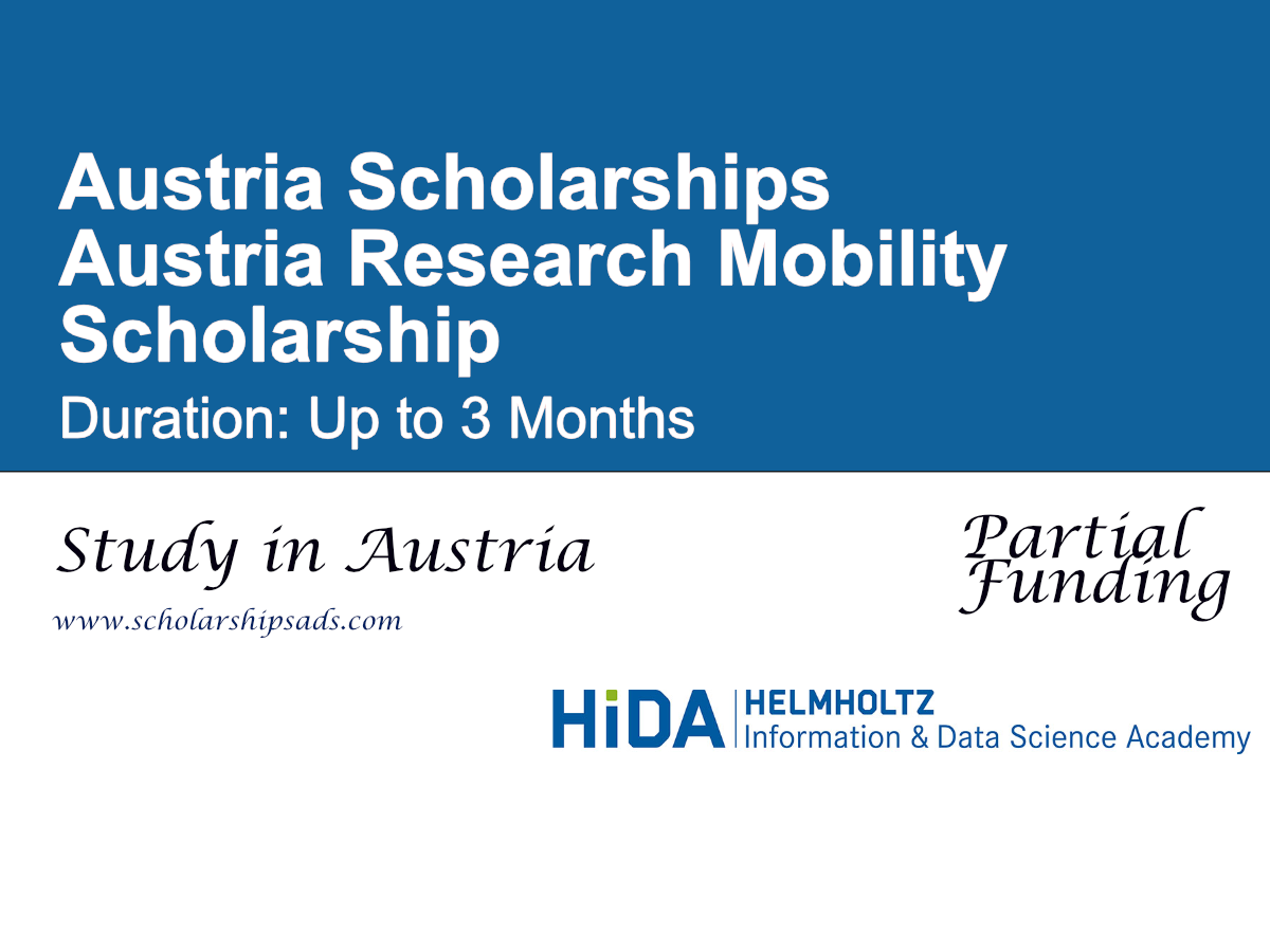 Austria Research Mobility Scholarship 2026
