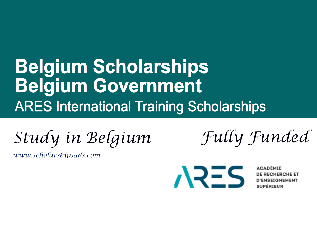 Belgium Government ARES International Training Scholarships 2026 (Fully Funded)