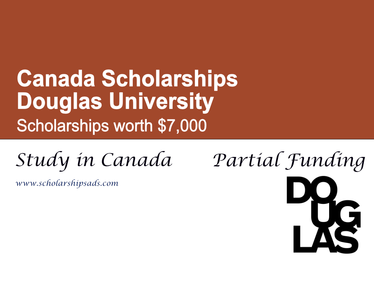 Douglas College Scholarships 2026 , Canada