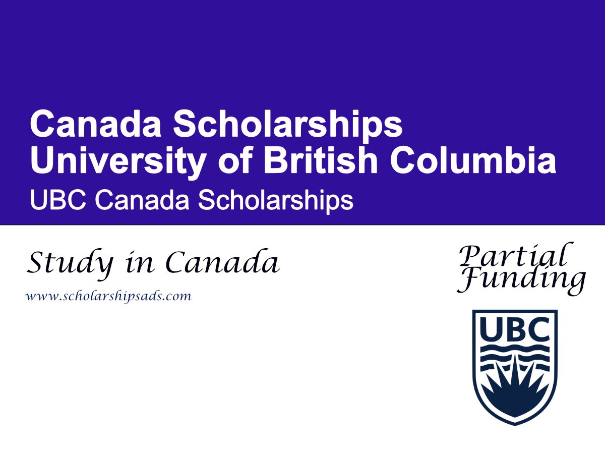 UBC Canada Scholarships 2026 for International Students