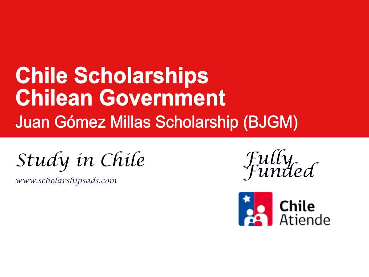 Juan Gómez Millas Scholarship (BJGM) 2026, Chile (Fully Funded)