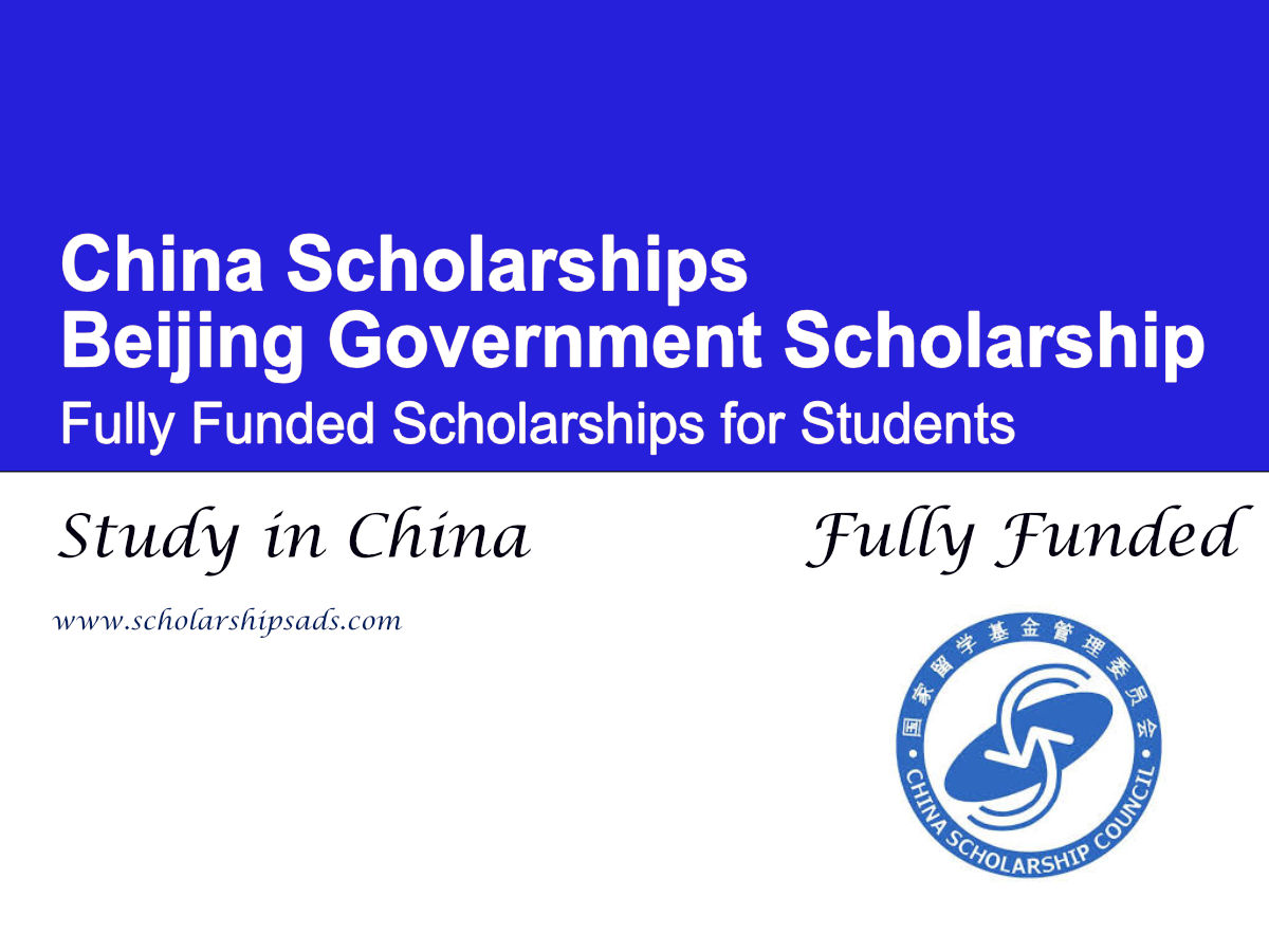 Beijing Government Scholarship (BGS) 2026, China (Fully Funded)