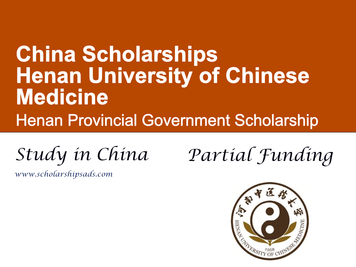 Henan University of Chinese Medicine Scholarships 2026, China