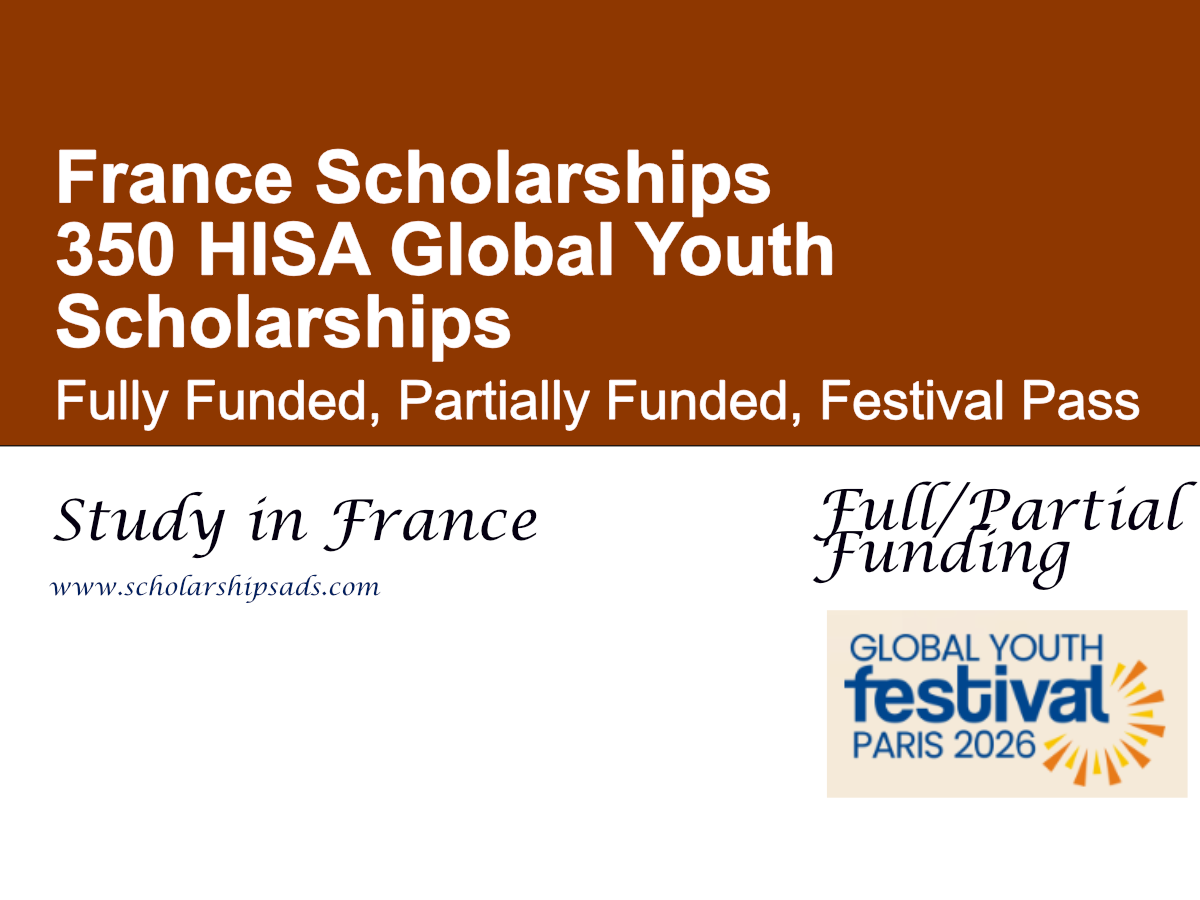 350 HISA Global Youth Scholarships 2026 for Young Leaders Worldwide