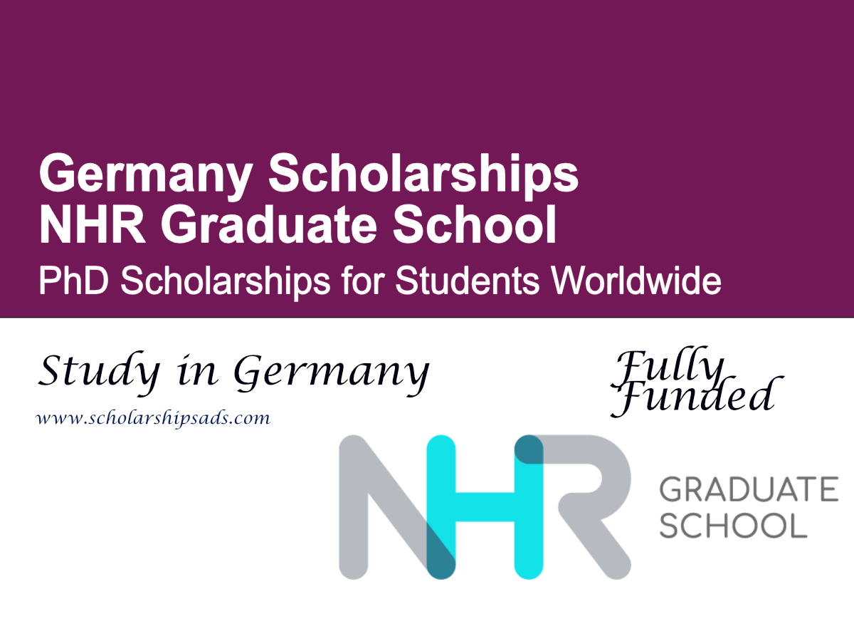 NHR Graduate School PhD Scholarships 2026, Germany (Fully Funded)