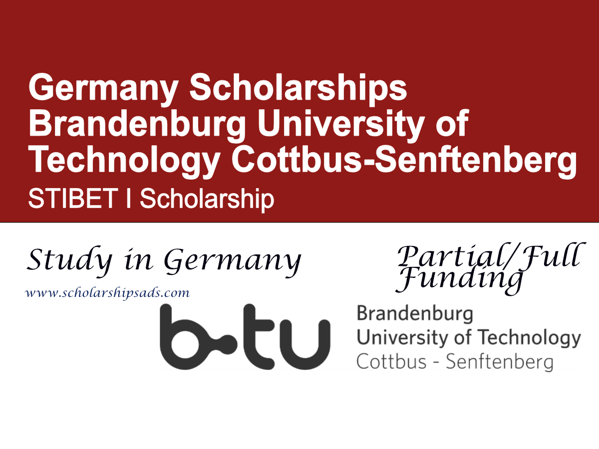BTU Cottbus-Senftenberg STIBET I Scholarship 2027, Germany