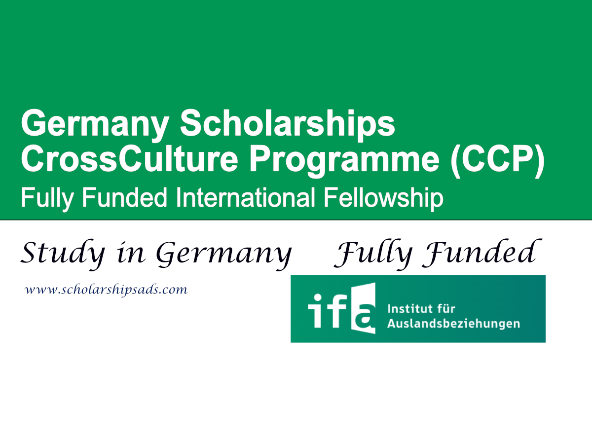CrossCulture Programme (CCP) Fellowships 2026, Germany (Fully Funded)