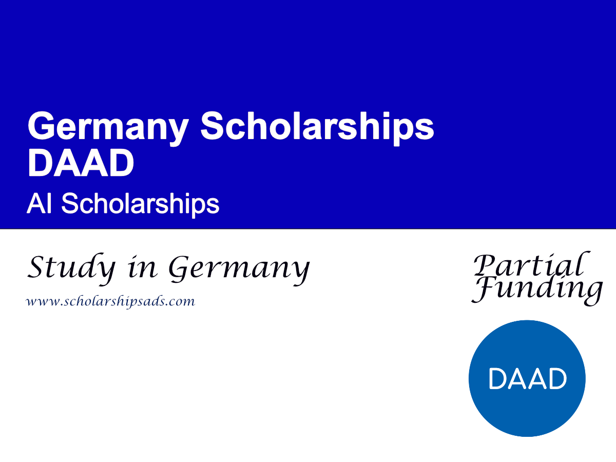 DAAD AI Scholarships, Germany