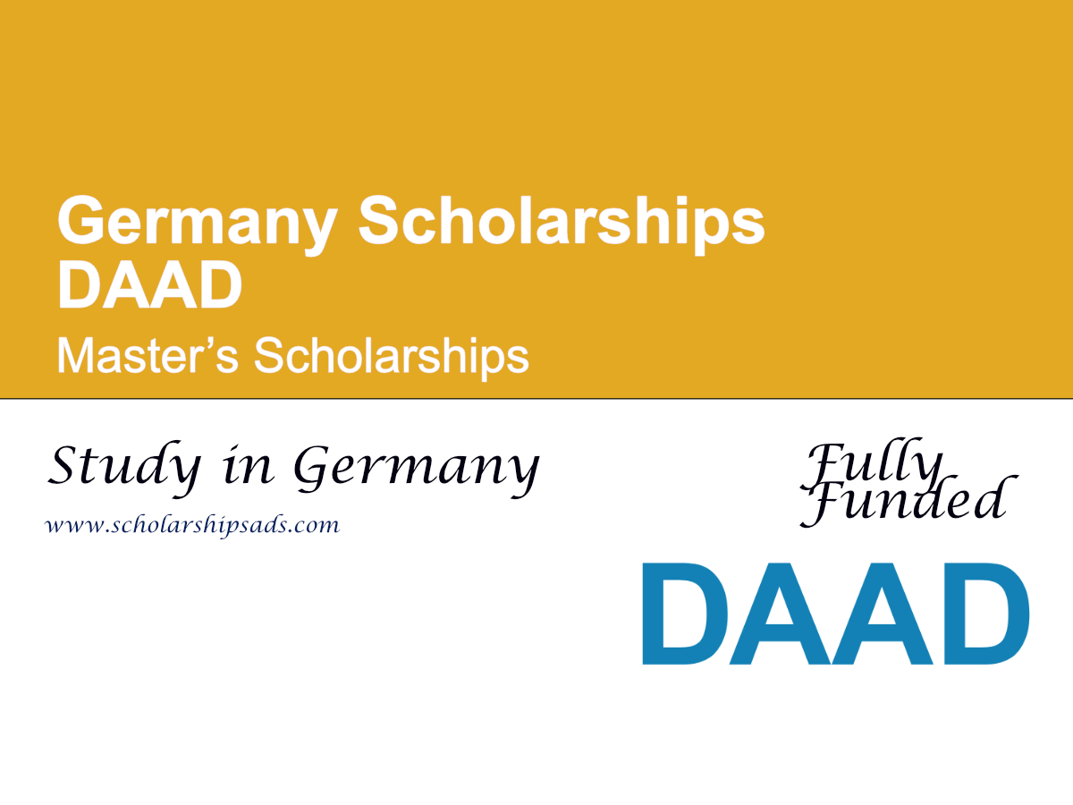 DAAD Master’s Scholarships 2026, Germany