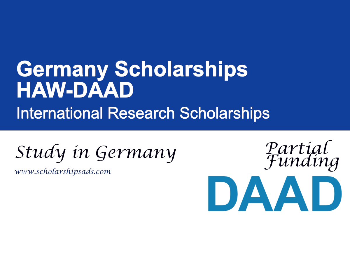 HAW-DAAD International Research Scholarships 2026 in Germany