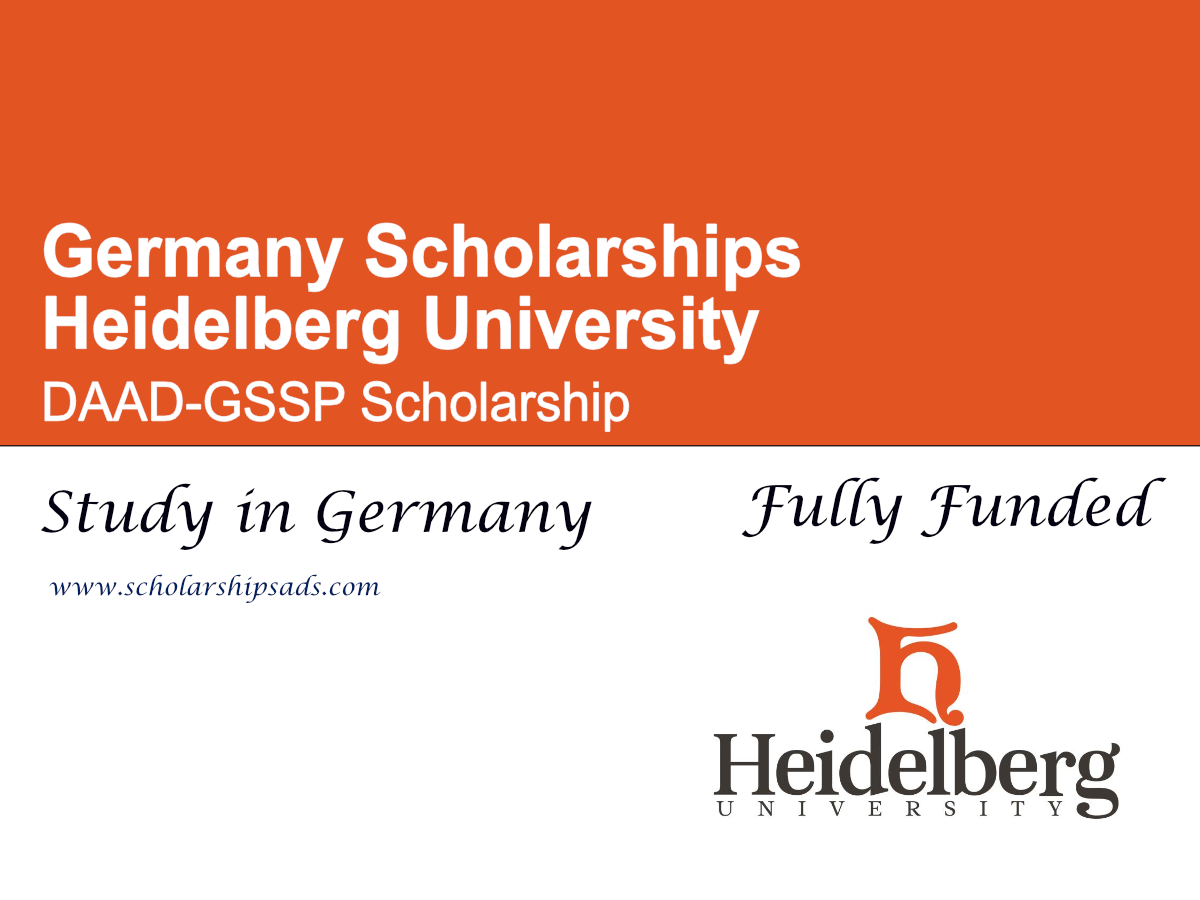 Heidelberg University DAAD-GSSP Scholarship 2026, Germany (Fully Funded)