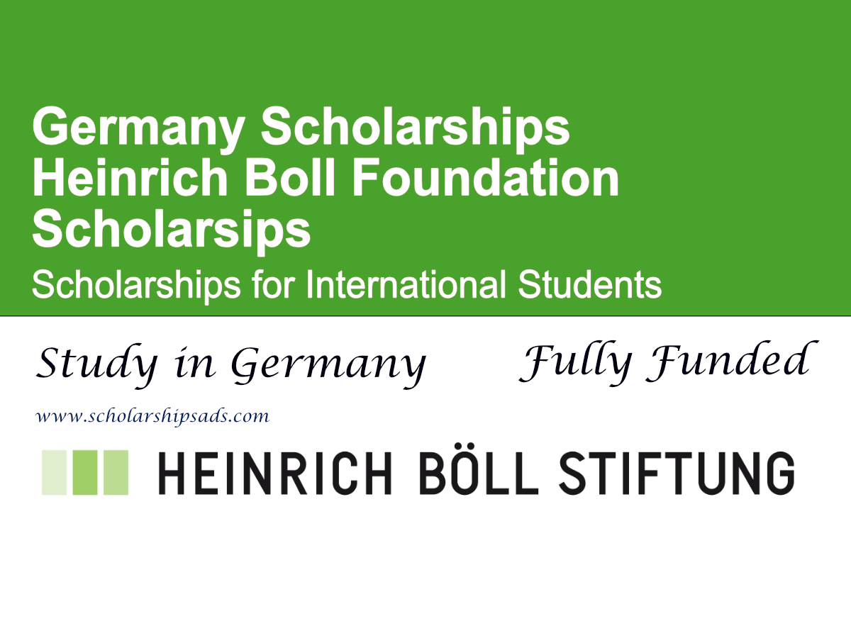 Heinrich Boll Foundation Scholarships 2026, Germany (Fully Funded)