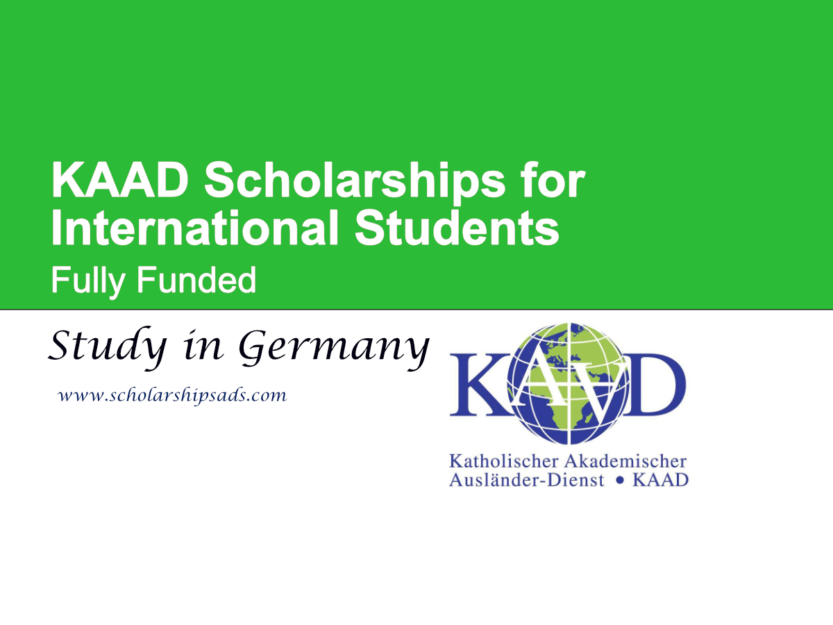 KAAD Germany Scholarships for International Students (Fully Funded)