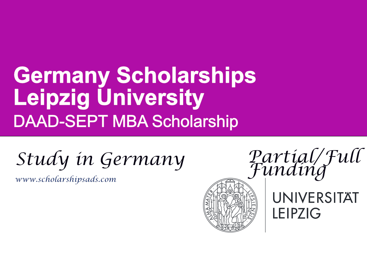 Leipzig University DAAD-SEPT MBA Scholarship 2026, Germany