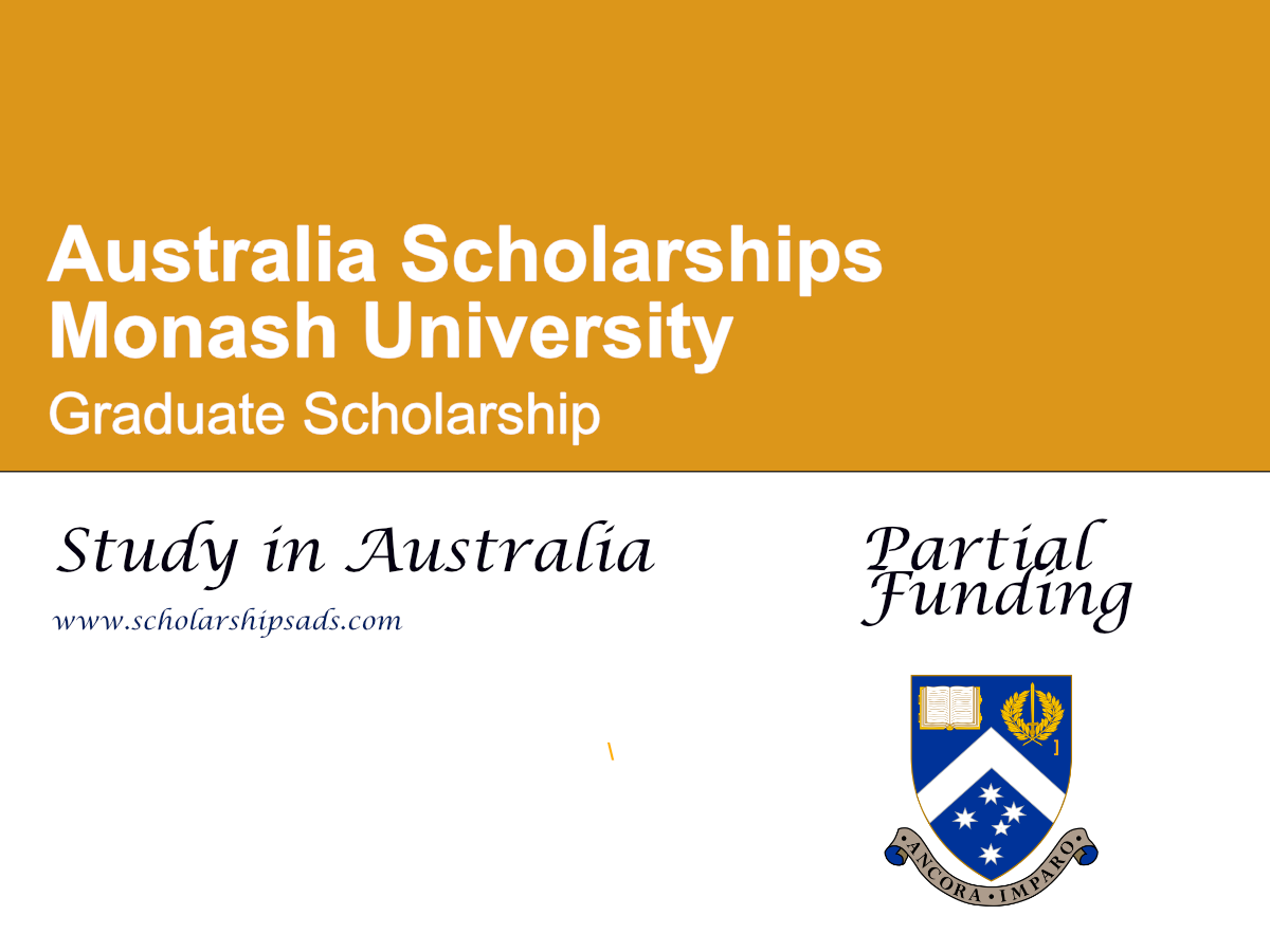 Monash University Graduate Scholarship 2027, Australia