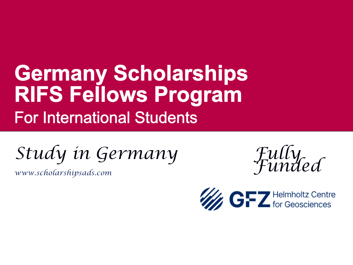 RIFS Fellows Program 2027 in Germany (Fully Funded)