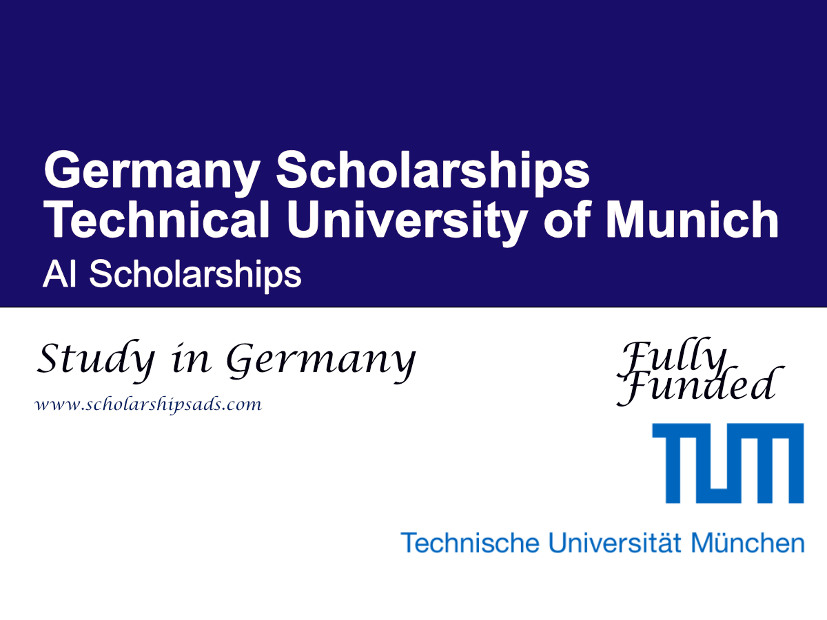 Technical University of Munich AI Scholarships 2026, Germany