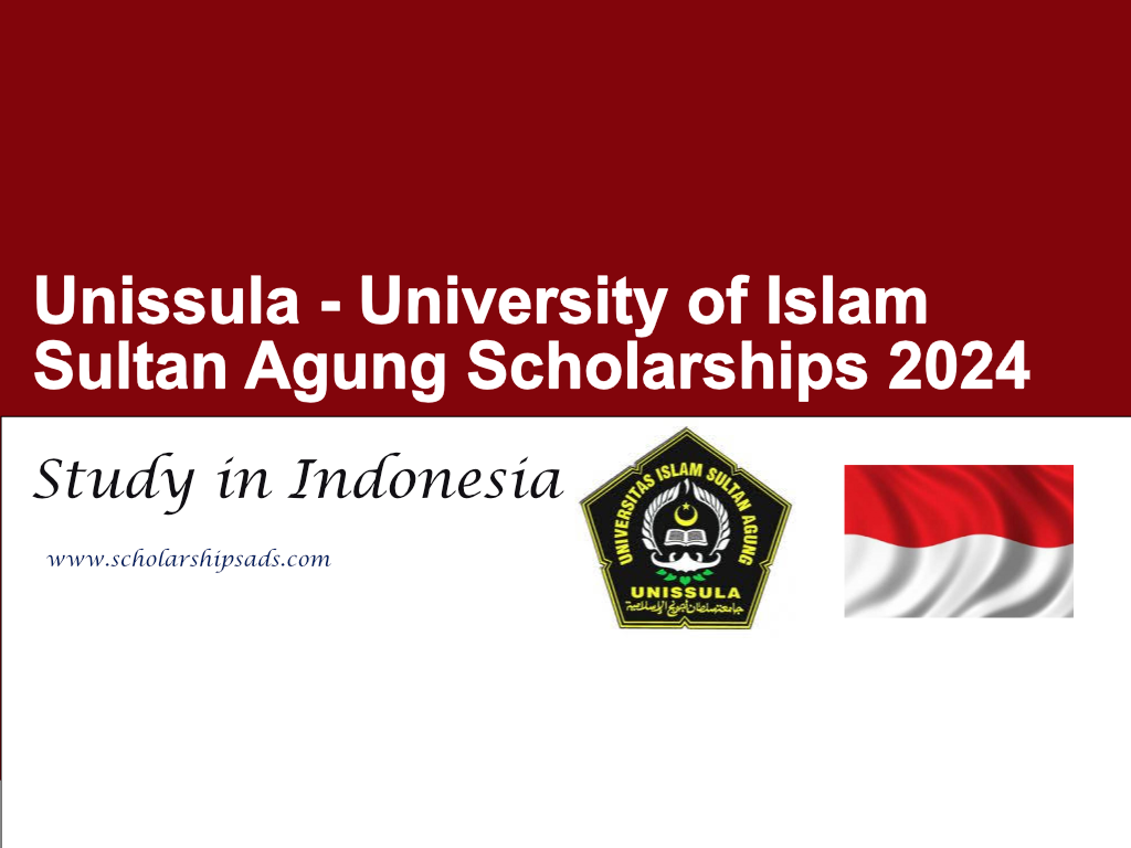 Unissula - University of Islam Sultan Agung Scholarships 2024 in Indonesia