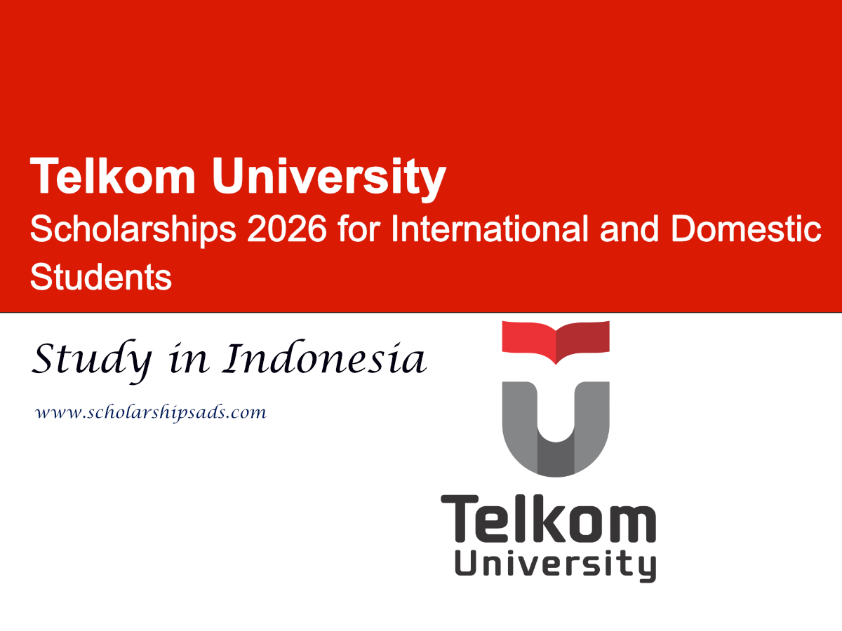Indonesia Telkom University International Scholarships 2026