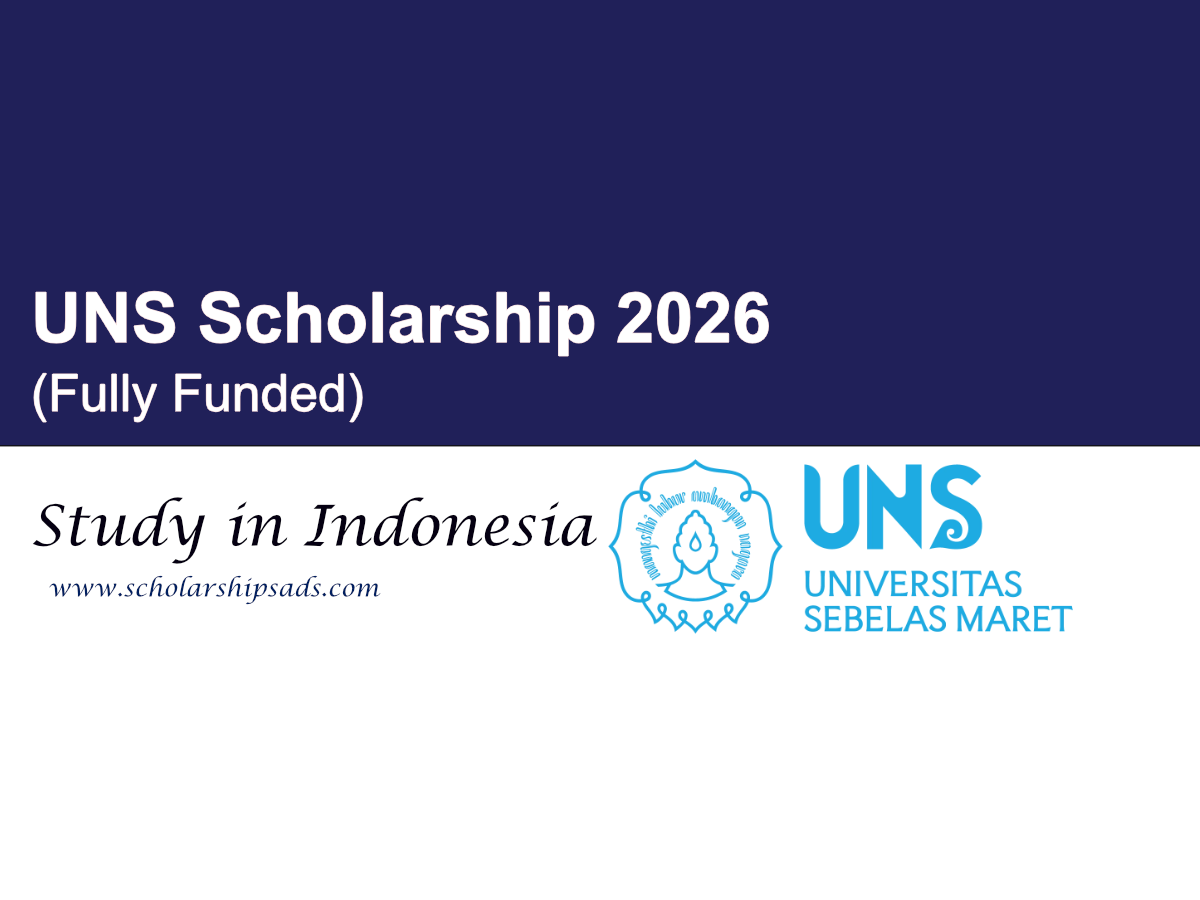UNS Indonesia Scholarship 2026 (Fully Funded) for International Students is open