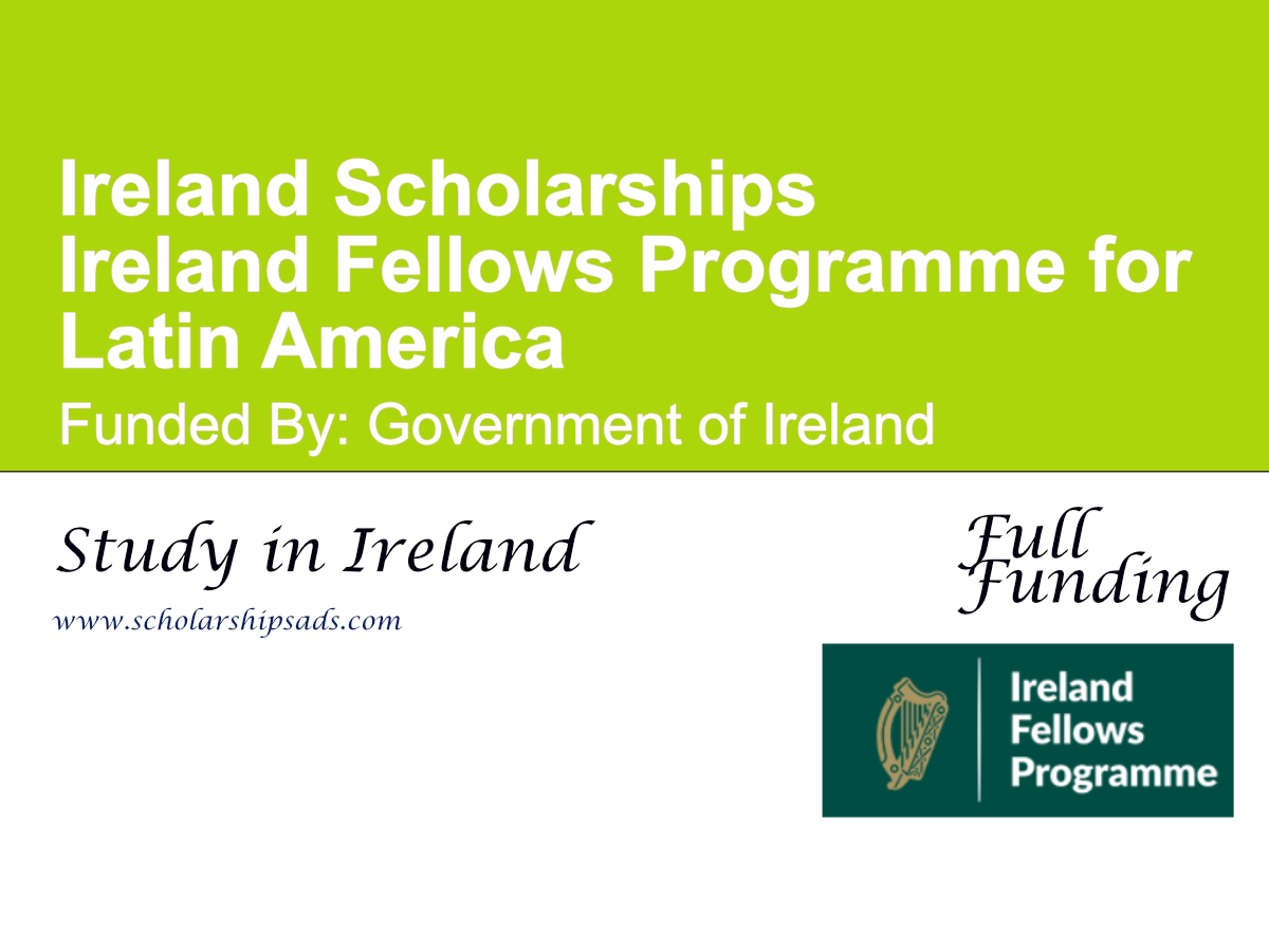 Ireland Fellows Programme for Latin America 2026