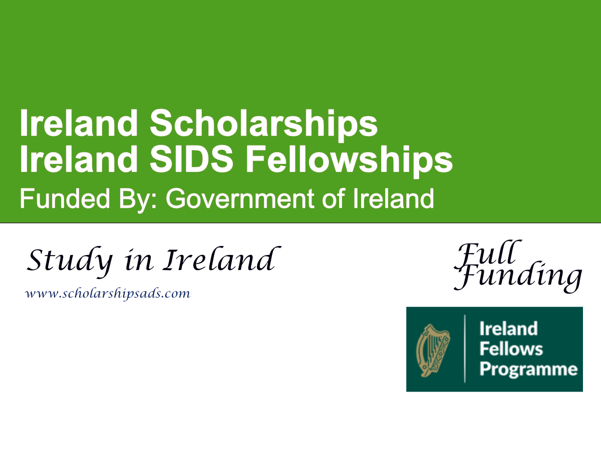 Ireland SIDS Fellowships 2027 in Ireland