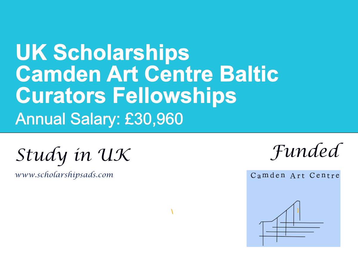 Camden Art Centre Baltic Curators Fellowships 2026 in UK